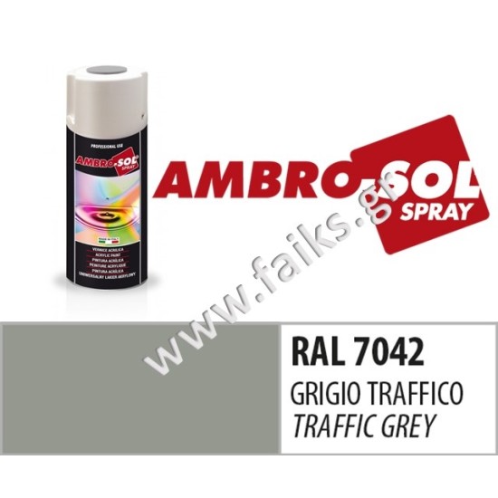 ΣΠΡΕΙ ΓΕΝ.ΧΡΗΣΗΣ 400ML ΓΚΡΙ TRAFFIC (RAL 7042)